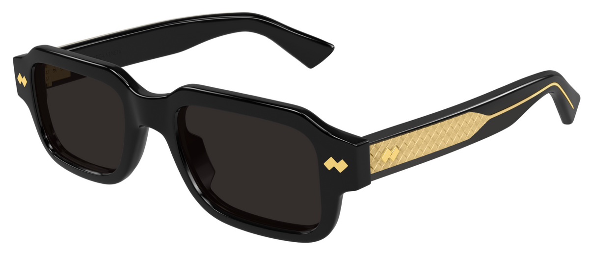 Lunettes de soleil Bottega Veneta Intrecciato BV1442S – Noir