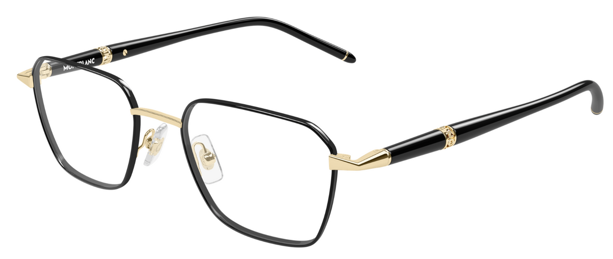 Lunettes de vue Montblanc Meisterstuck MB0485O – Noir (001)