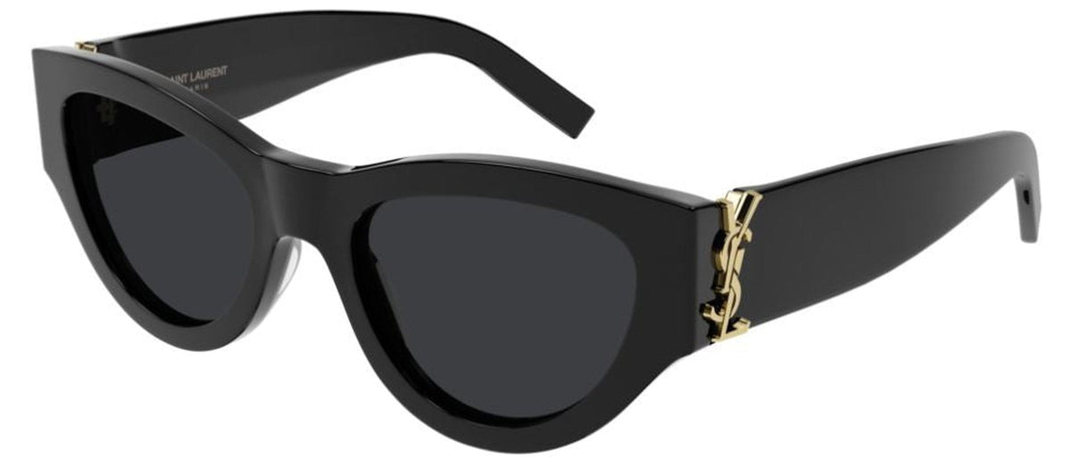 Lunettes de soleil Saint Laurent Monogram SL M94 – Noir / verre gris