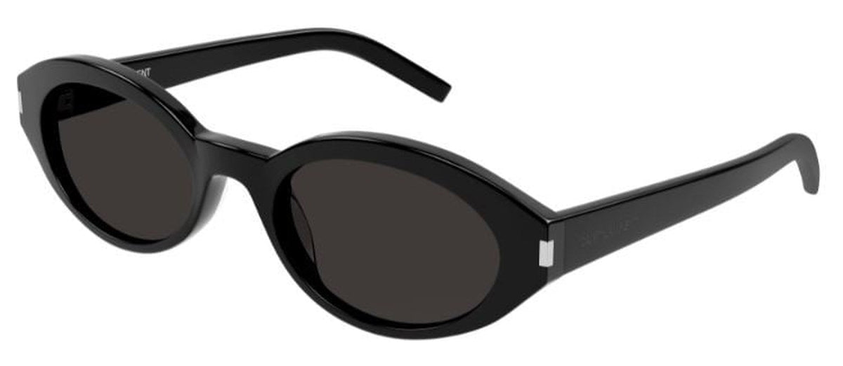 Lunettes de soleil Saint Laurent Corner Angle SL 567 – Noir / verre noir
