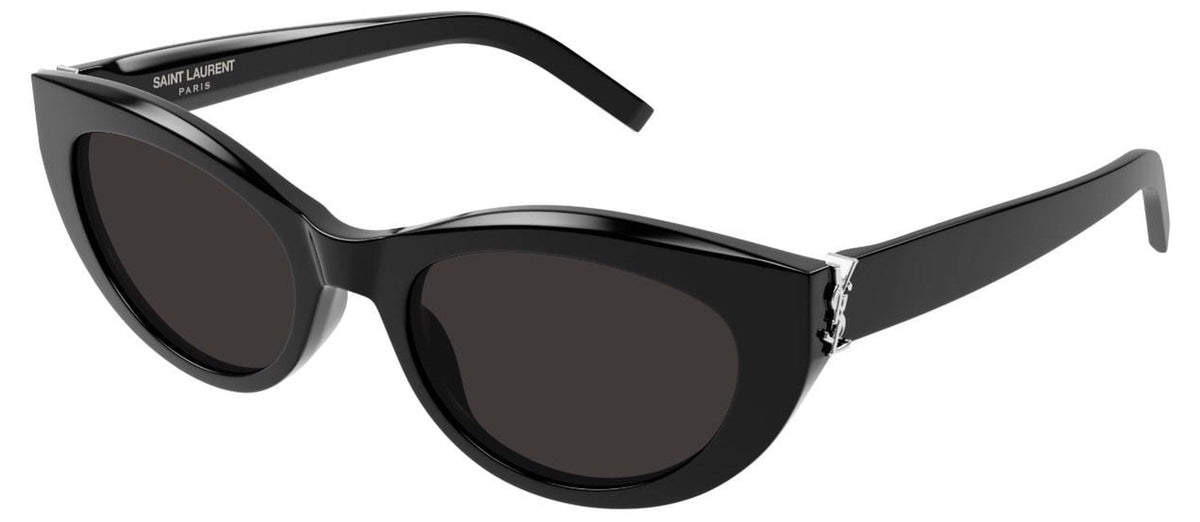 Lunettes de soleil Saint Laurent Monogram SL M115 – Noir / verre noir