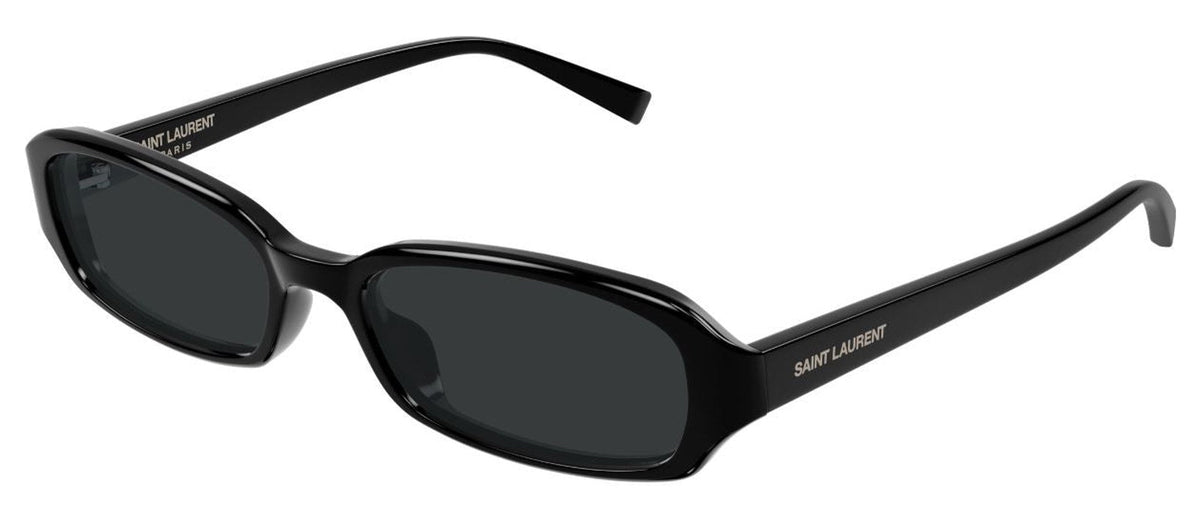 Lunettes de soleil Saint Laurent SL Logo SL 872 Erin – Noir / verre noir