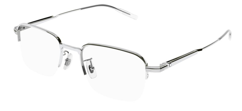 Lunettes de vue Montblanc Established MB0220OA – Argent (001)