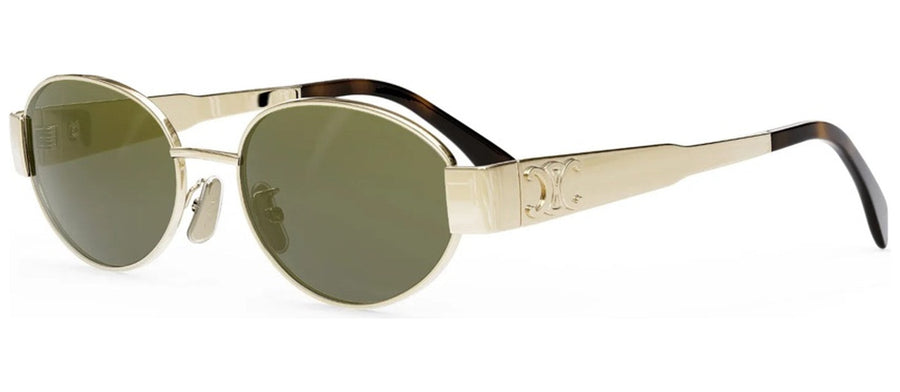 Lunettes de soleil Celine Metal Triomphe Oval CL40235U