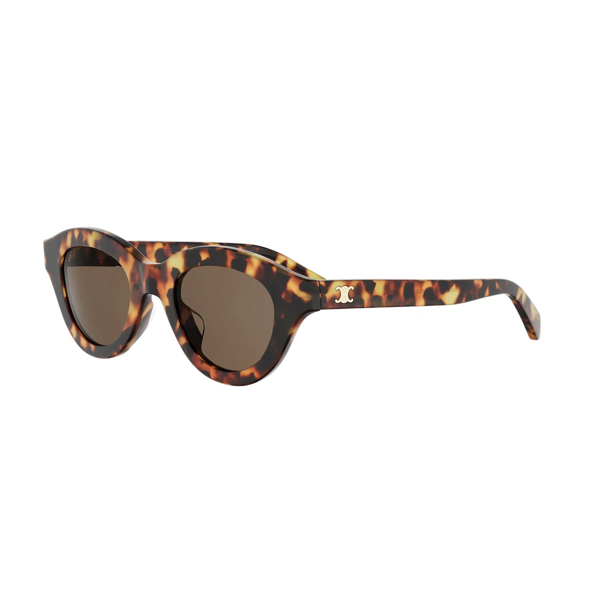 Celine Triomphe Mini CL40338U – écaille brillant, verres marron