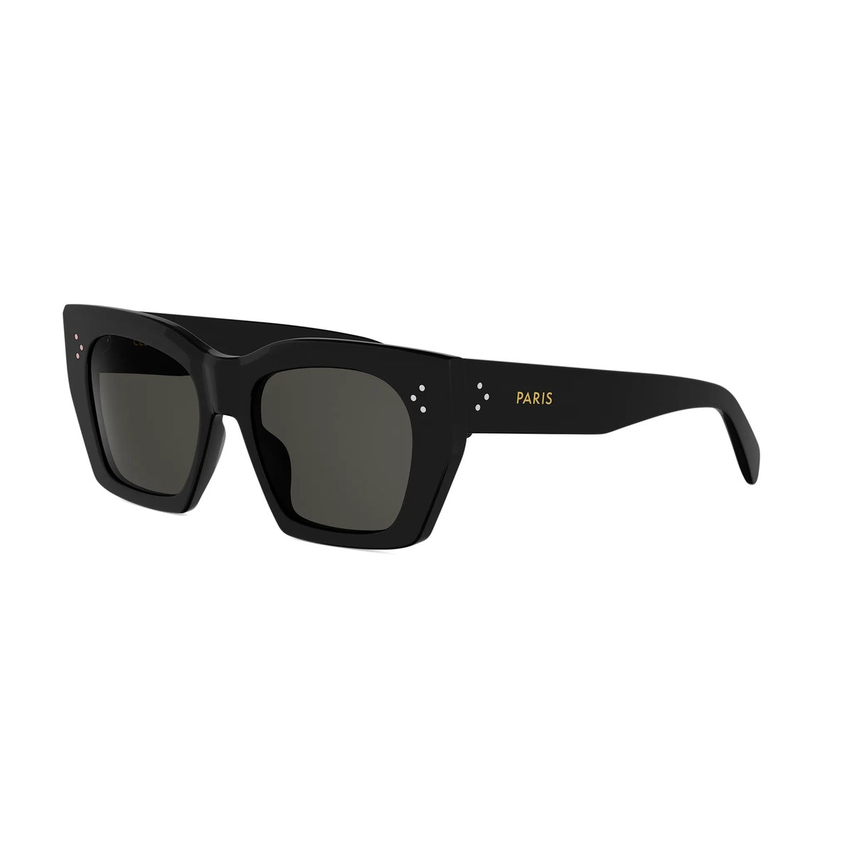 Celine 3 Dots CL40342I – noir brillant, verres gris