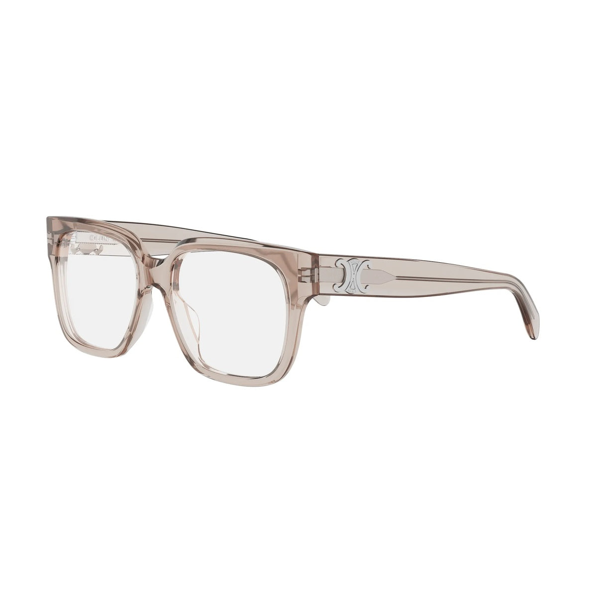 Celine Triomphe CL50172I – monture marron brillant