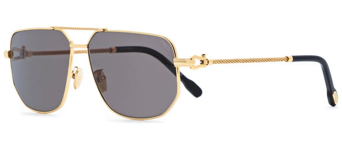 Lunettes de soleil Fred Force 10 FG40013U – Or Endura brillant / verre polarisé gris