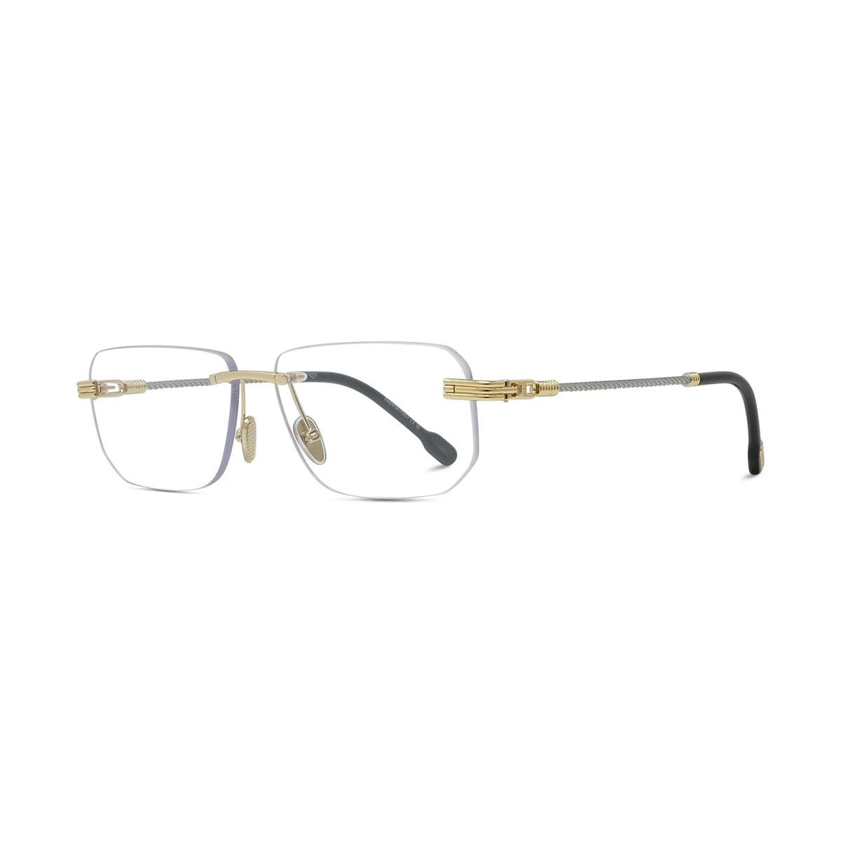 Lunettes de vue Fred Godron FG50086U – Jaune brillant / verre demo