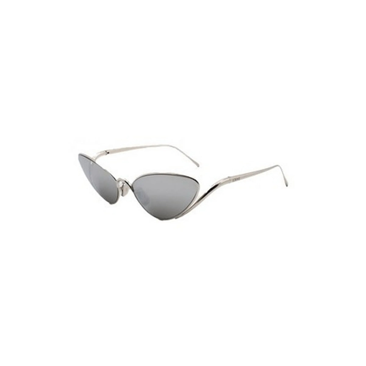 Lunettes de soleil Loewe Signature LW40179U – Argenté brillant / verre miroir argenté