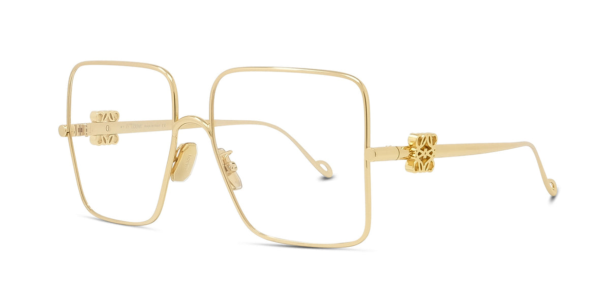 Lunettes de vue Loewe Anagram LW50038U – Métal or endura brillant 030