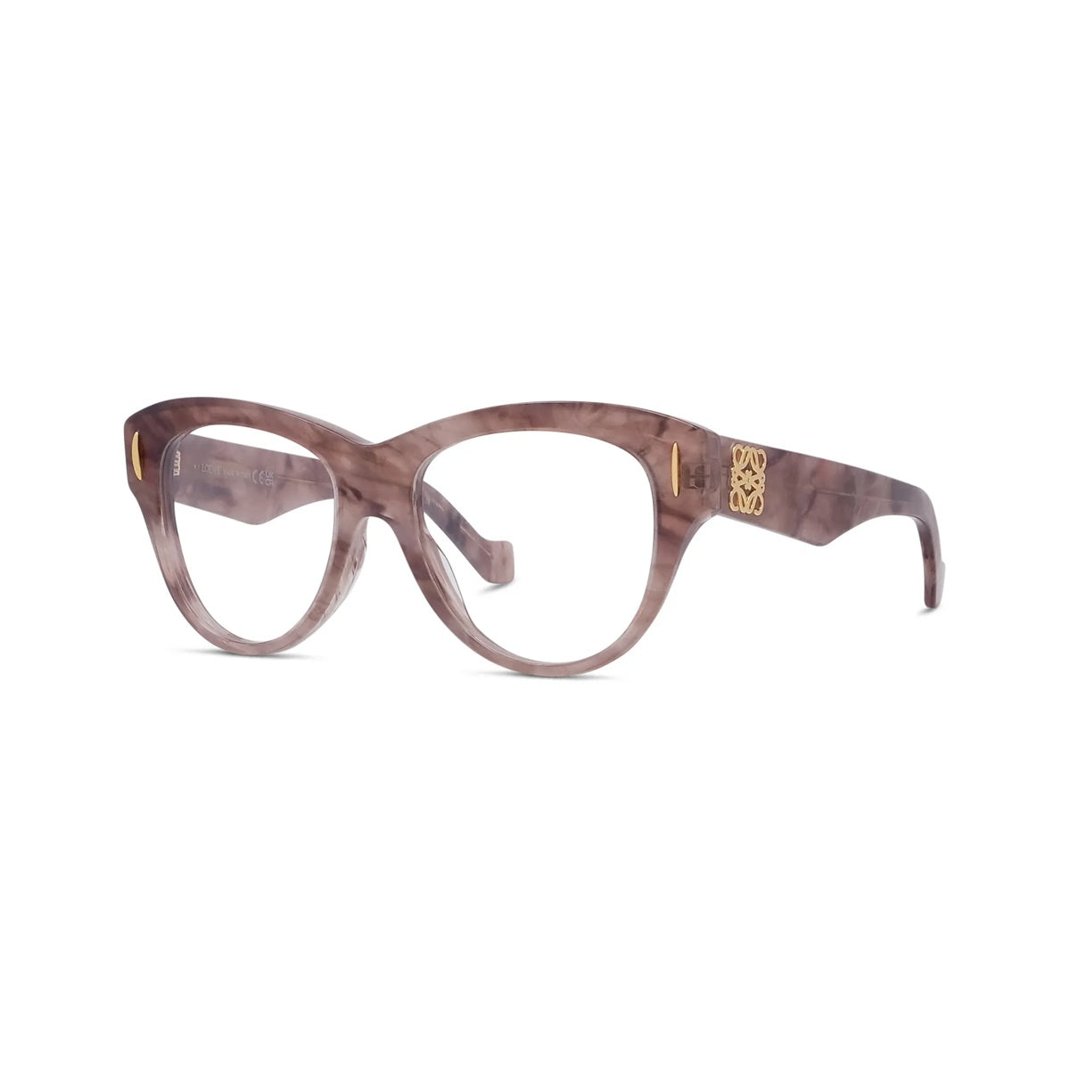 Lunettes de vue Loewe Anagram LW50102I – Corne coloré / verre démo