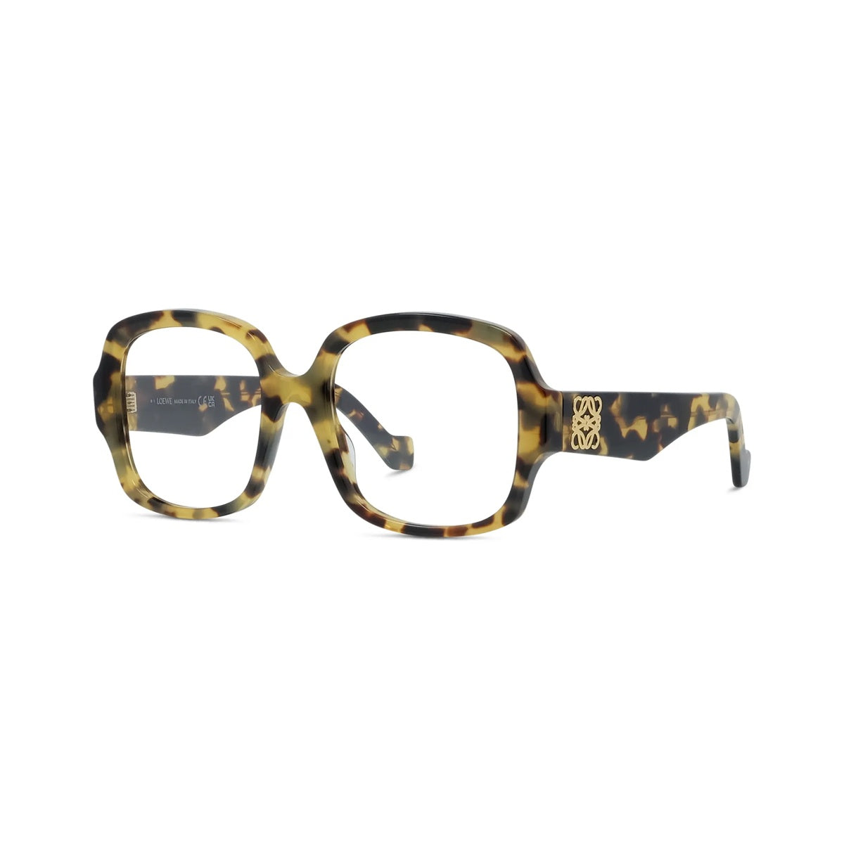 Lunettes de vue Loewe Anagram LW50103I – Havane / autré brillant / verre démo