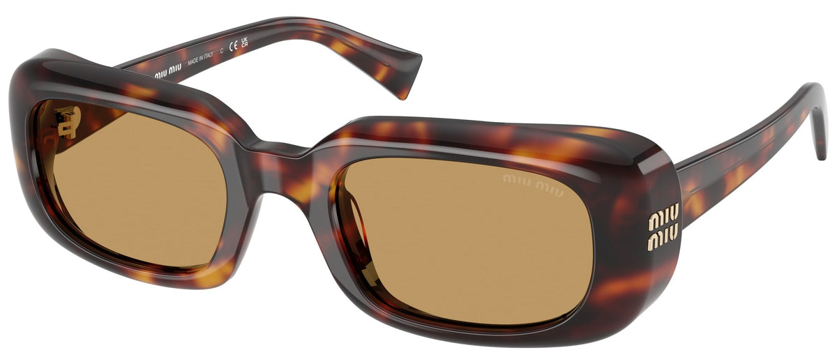 Lunettes de soleil Miu Miu Rêverie MU B13S – Havane / verre brun