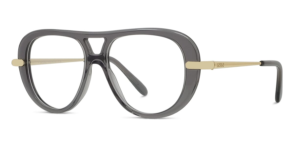 Lunettes de vue Loewe Slim LW50112I – Acétate brillant gris 020