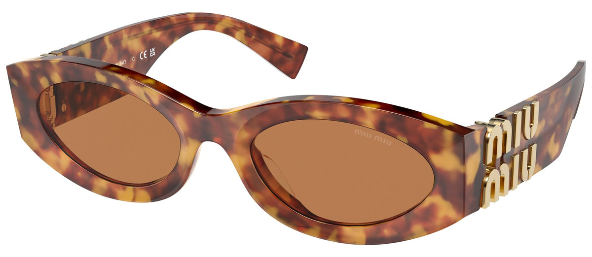 Lunettes de soleil Miu Miu Glimpse MU 11WS – Havana / Brun 4BW2Z1