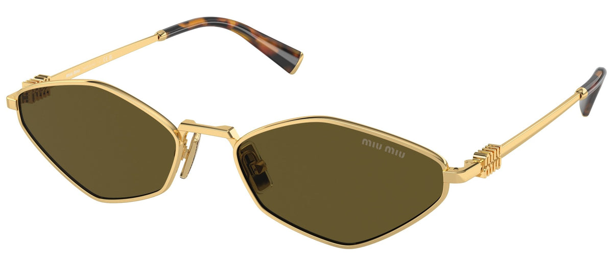Lunettes de soleil Miu Miu Regard MU 56ZS – Doré 5AK09Z
