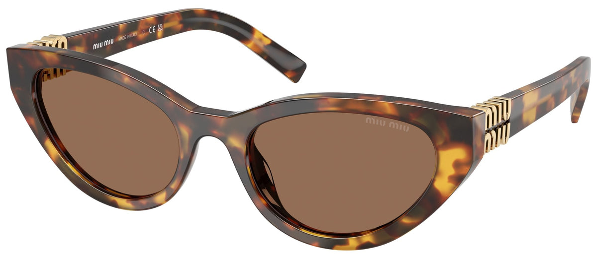 Lunettes de soleil Miu Miu Logo MU A04S – Ecaille 14L60M