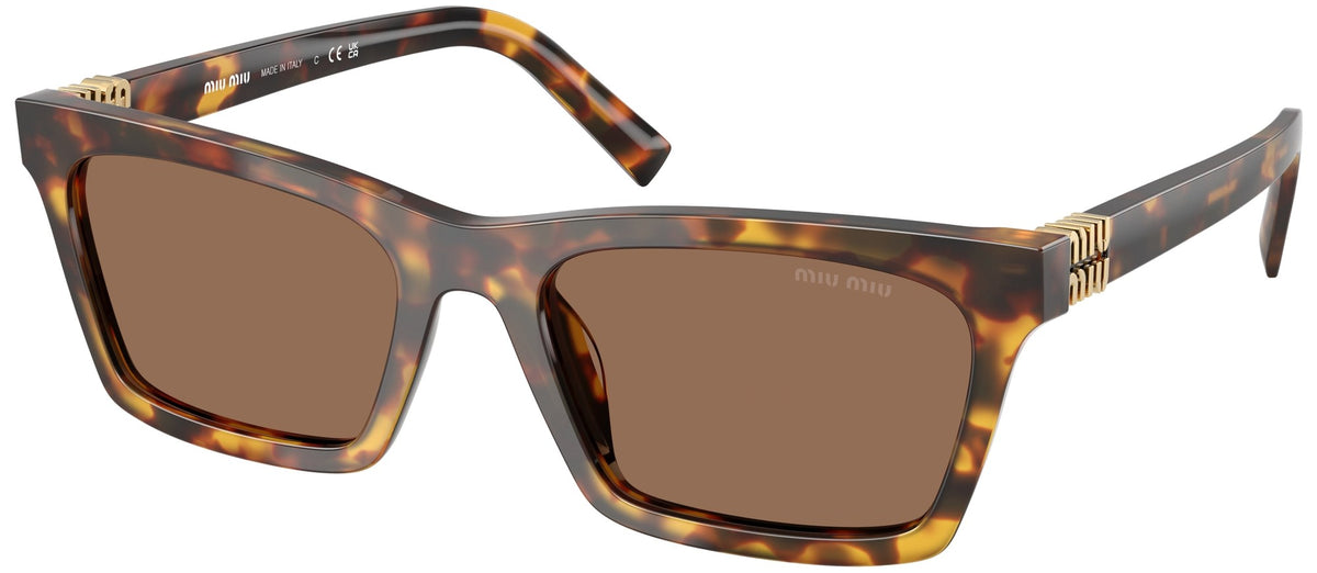 Lunettes de soleil Miu Miu Logo MU A05S – Ecaille 14L60M
